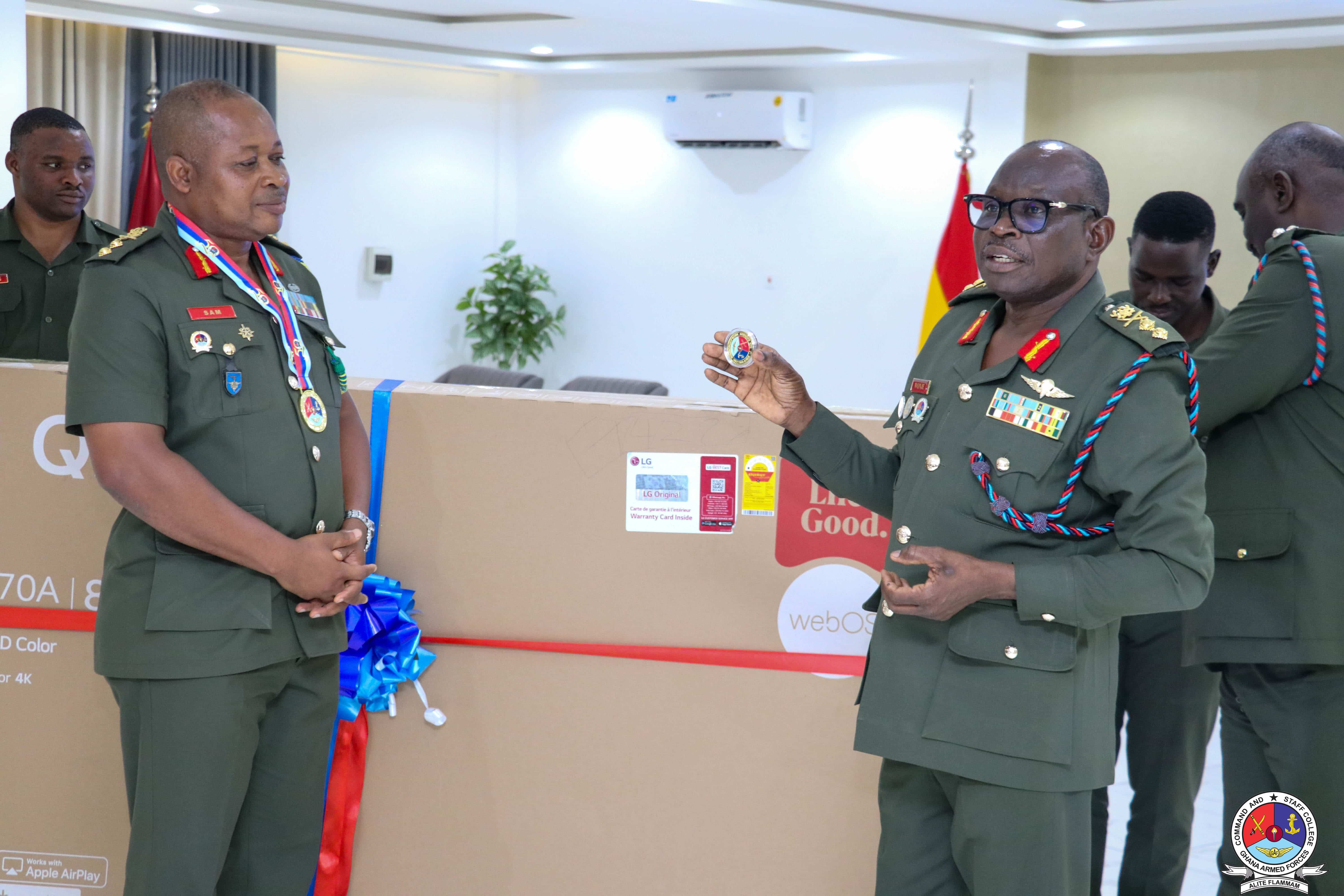 GAFCSC SENDS OFF DEPUTY COMMANDANT AND ASSISTANT COMMANDANTS